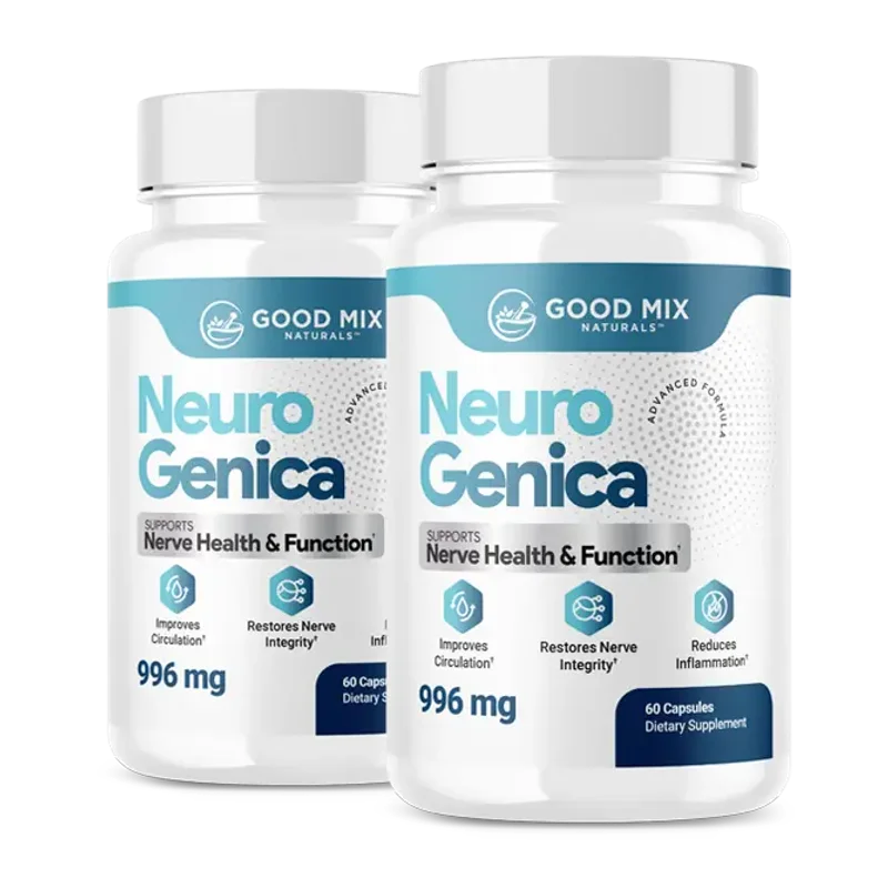 NeuroGenica Cognitive Supplement Bottle (2 Bottle / 60 Day Pack)