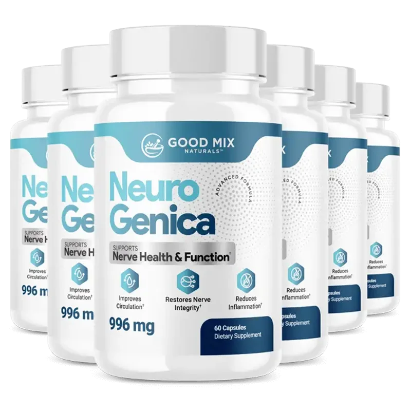 NeuroGenica Cognitive Supplement Bottle (6 Bottle / 180 Day Pack)